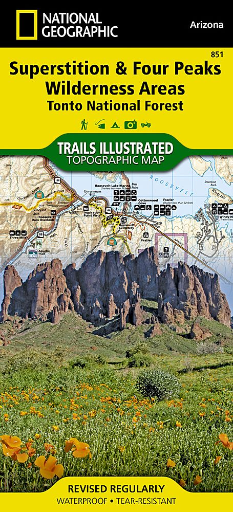 Superstition and Four Peaks Wilderness Areas, Tonto National Forest