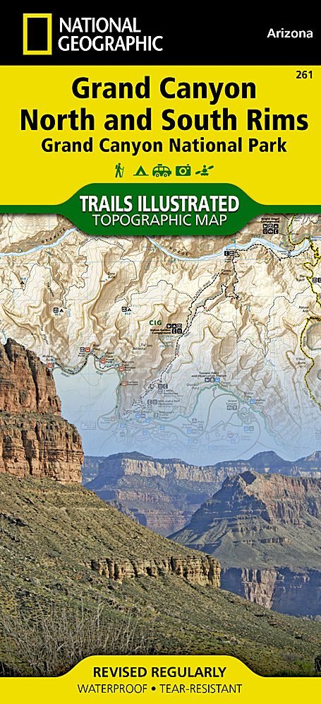 Grand Canyon, Arizona Map