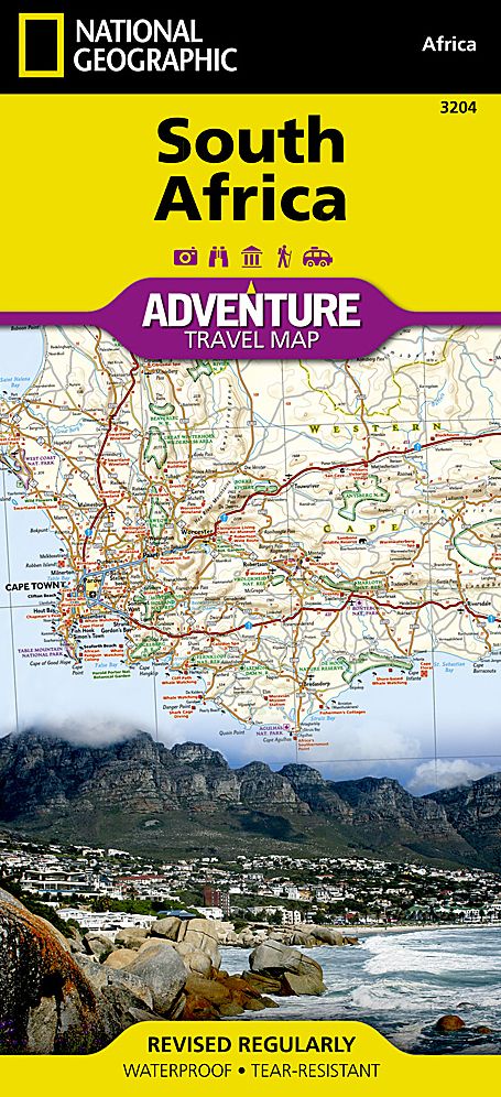 South Africa Adventure Travle Map