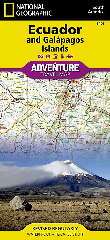 Ecuador and Galapagos Adventure Travel Map