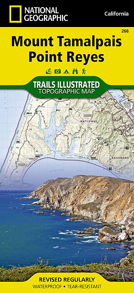 Mount Tamalpais/Point Reyes, California Map