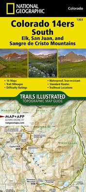 Colorado 14ers South [san Juan, Elk, and Sangre de Cristo Mountains]