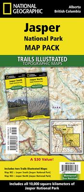 Jasper National Park [map Pack Bundle]