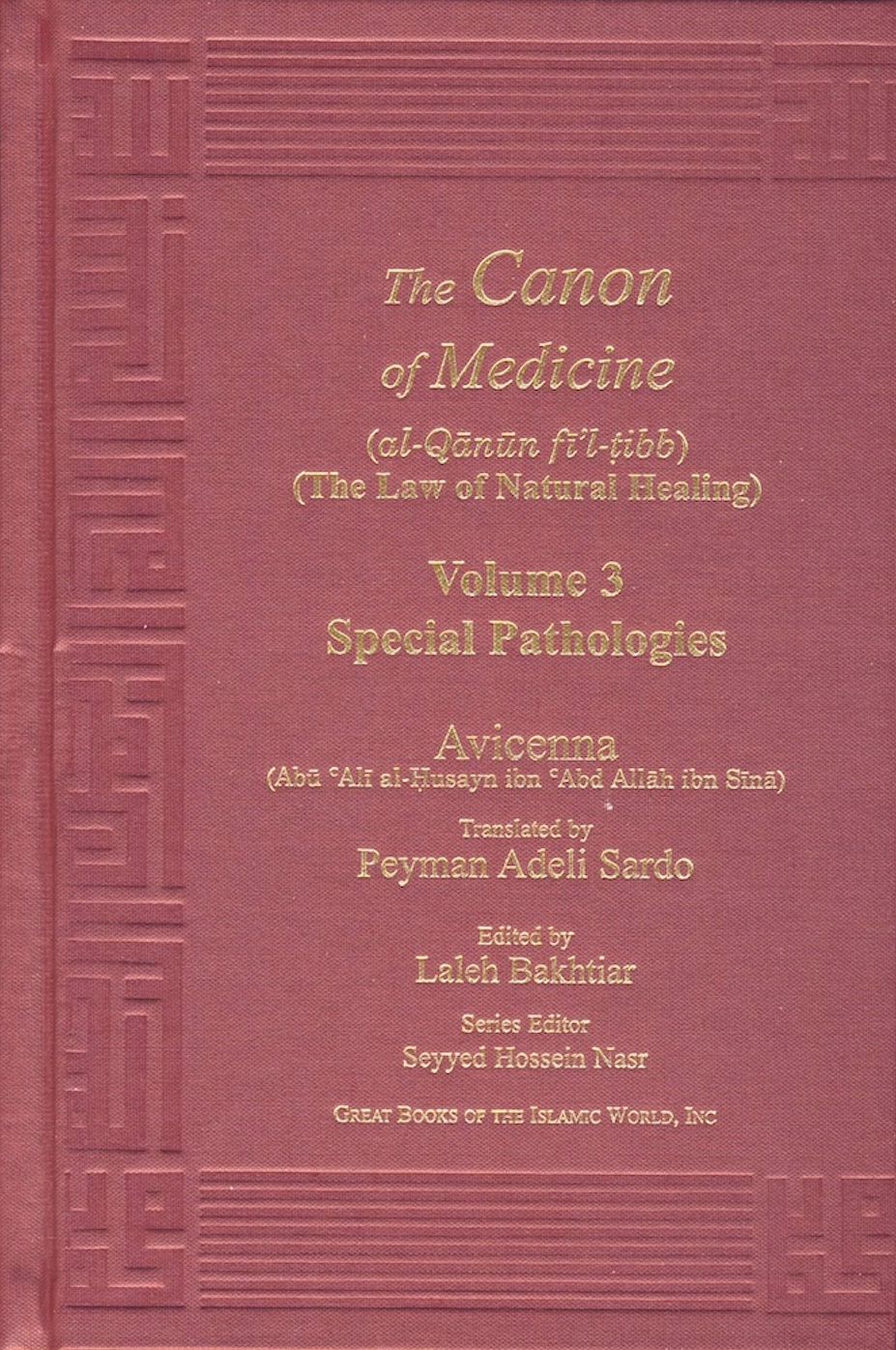 Avicenna Canon of Medicine Volume 3: Special Pathologies