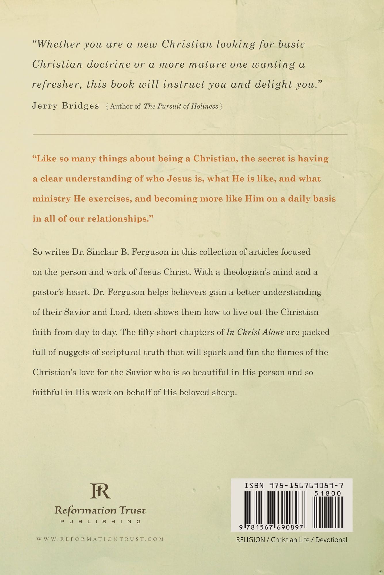 In Christ Alone: Living the Gospel Centered Life