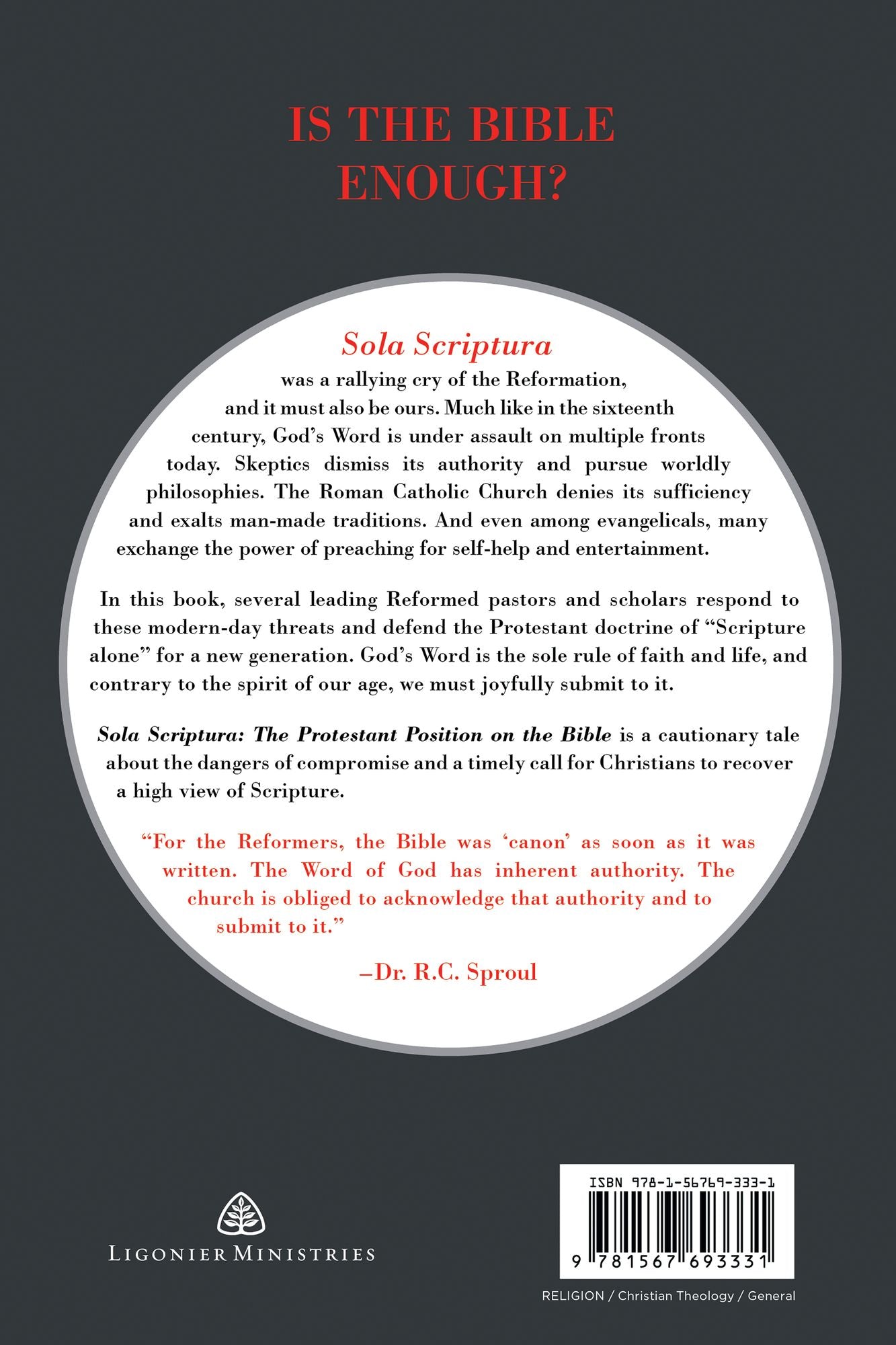 Sola Scriptura: The Protestant Position on the Bible