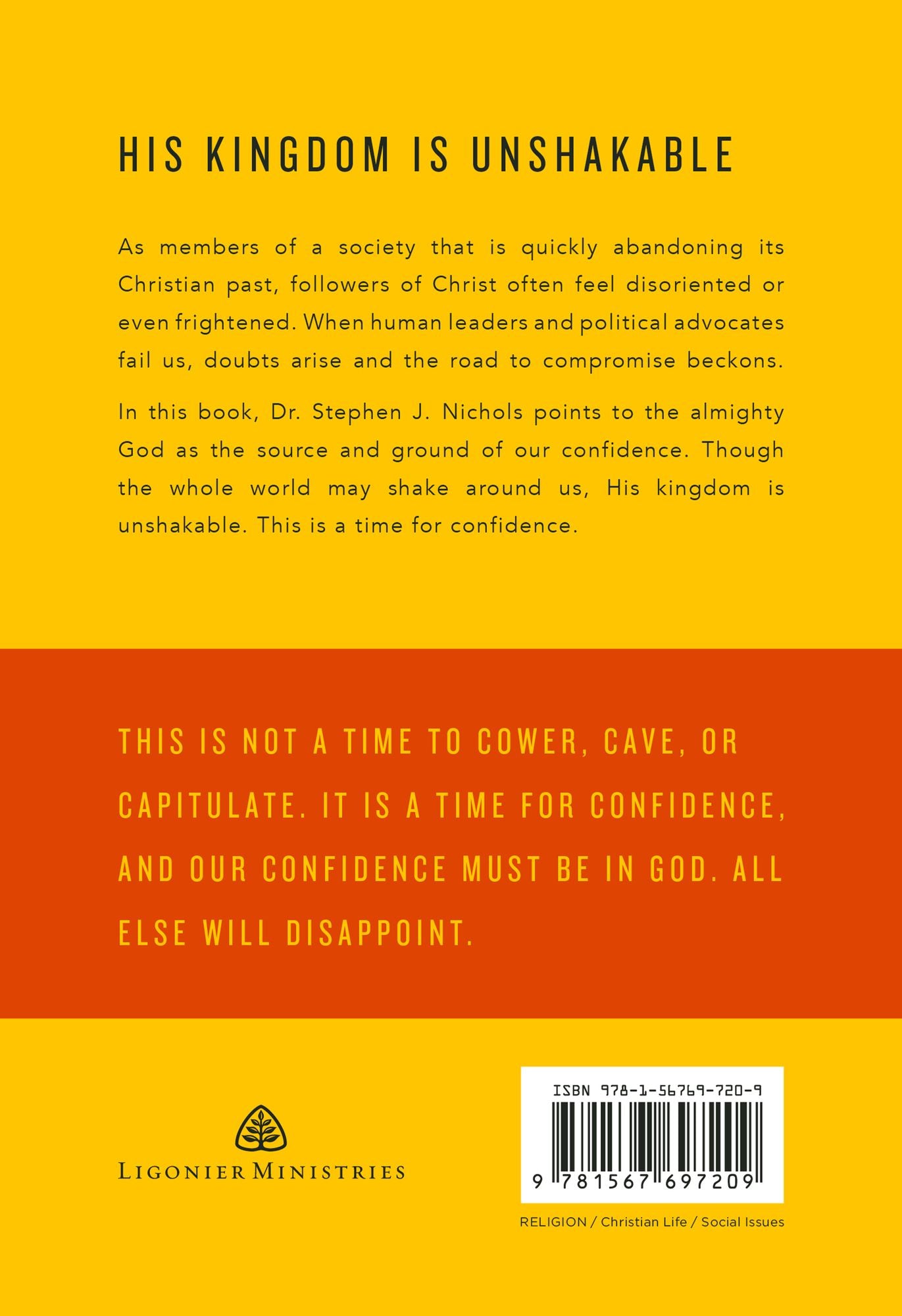 A Time for Confidence: Trusting God in a Post-Christian Society