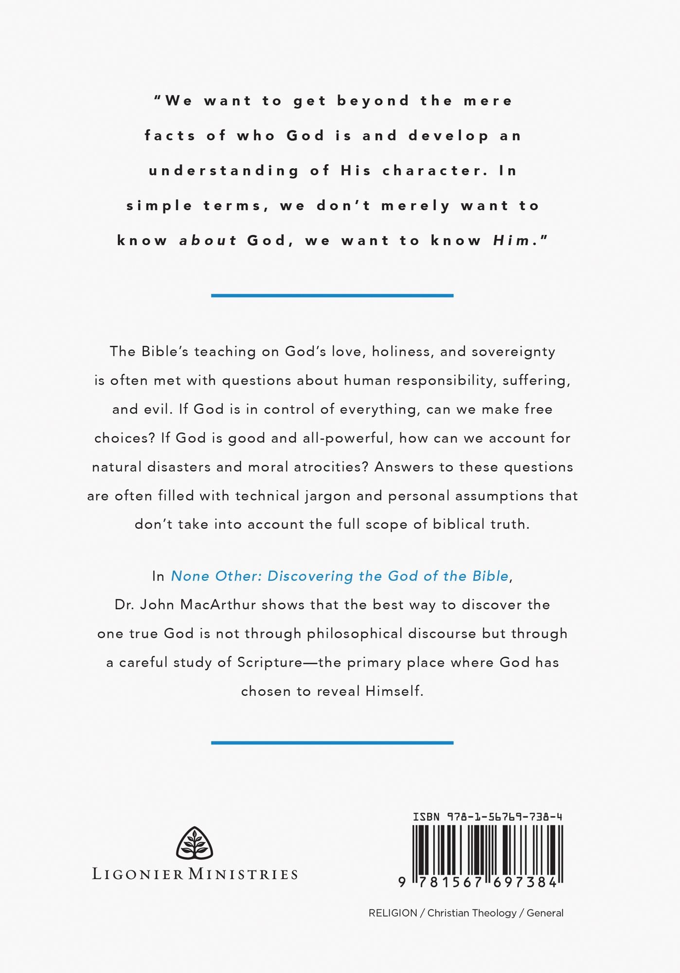 None Other: Discovering the God of the Bible
