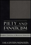 Piety and Fanaticism: Rabbinic Criticism of Religious Stringency