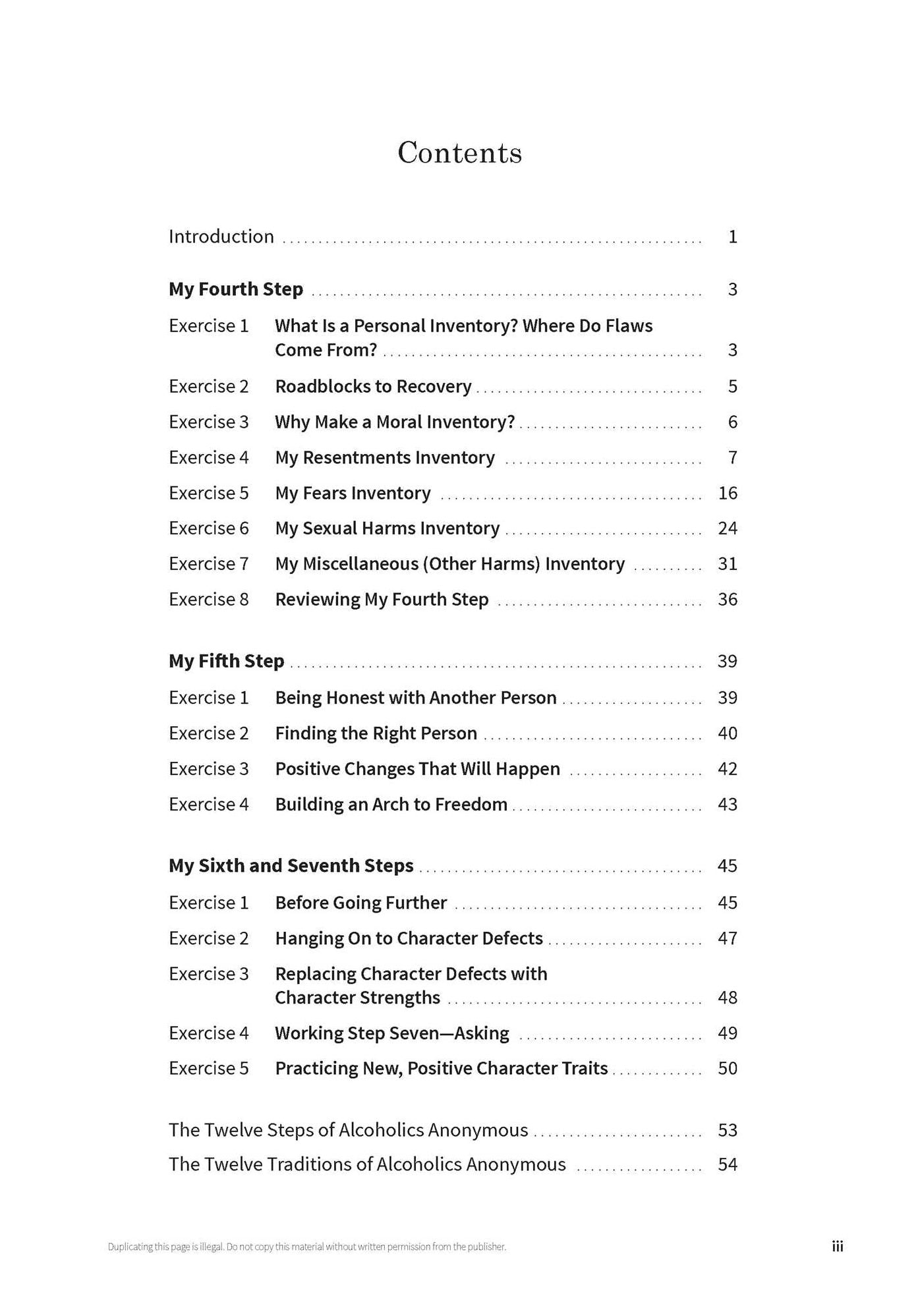 A Guide to the Big Book's Design for Living With Yourself : Steps 4-7
