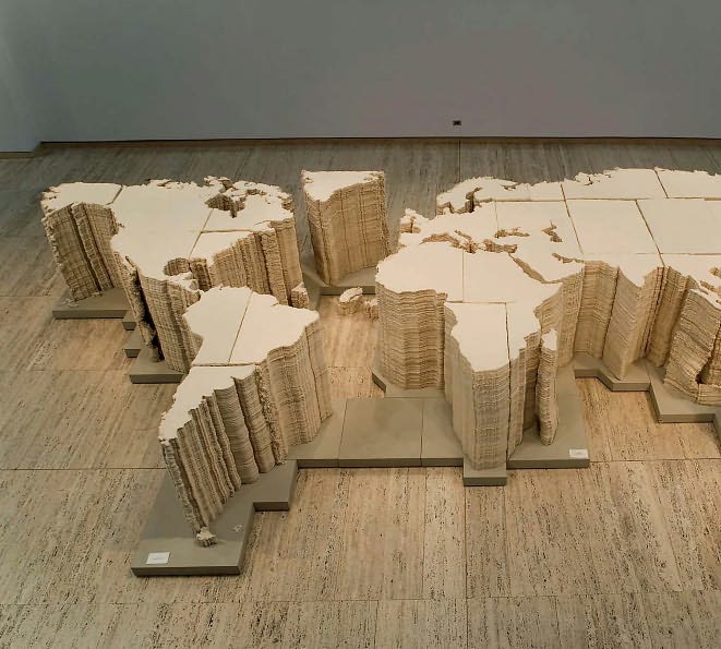 The Map as Art: Contemporary Artists Explore Cartography