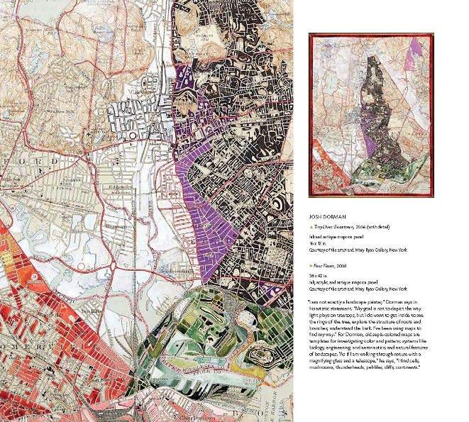 The Map as Art: Contemporary Artists Explore Cartography