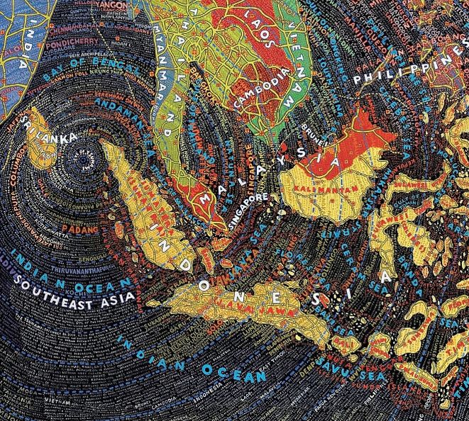 The Map as Art: Contemporary Artists Explore Cartography