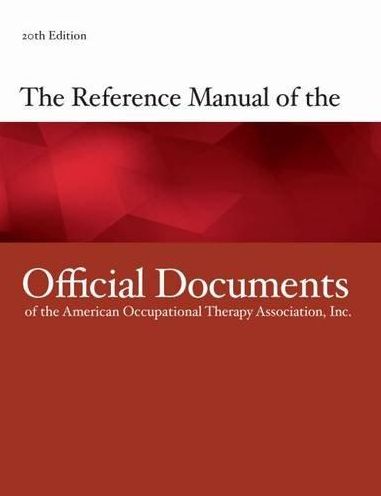 Reference Manual of Off. Doc. of Aota, Inc