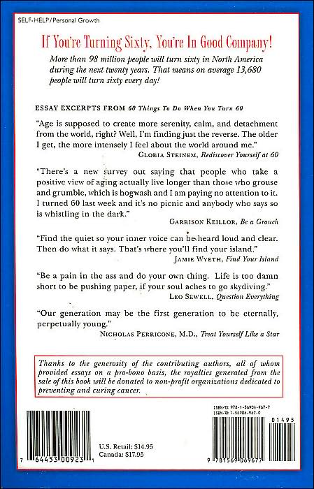 Sixty Things to Do When You Turn Sixty