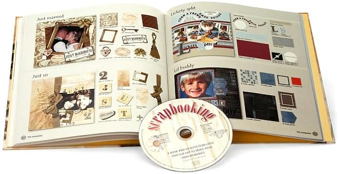 Scrapbooking: A Book and CD with Templates and Clip Art to Make Your Own Memories