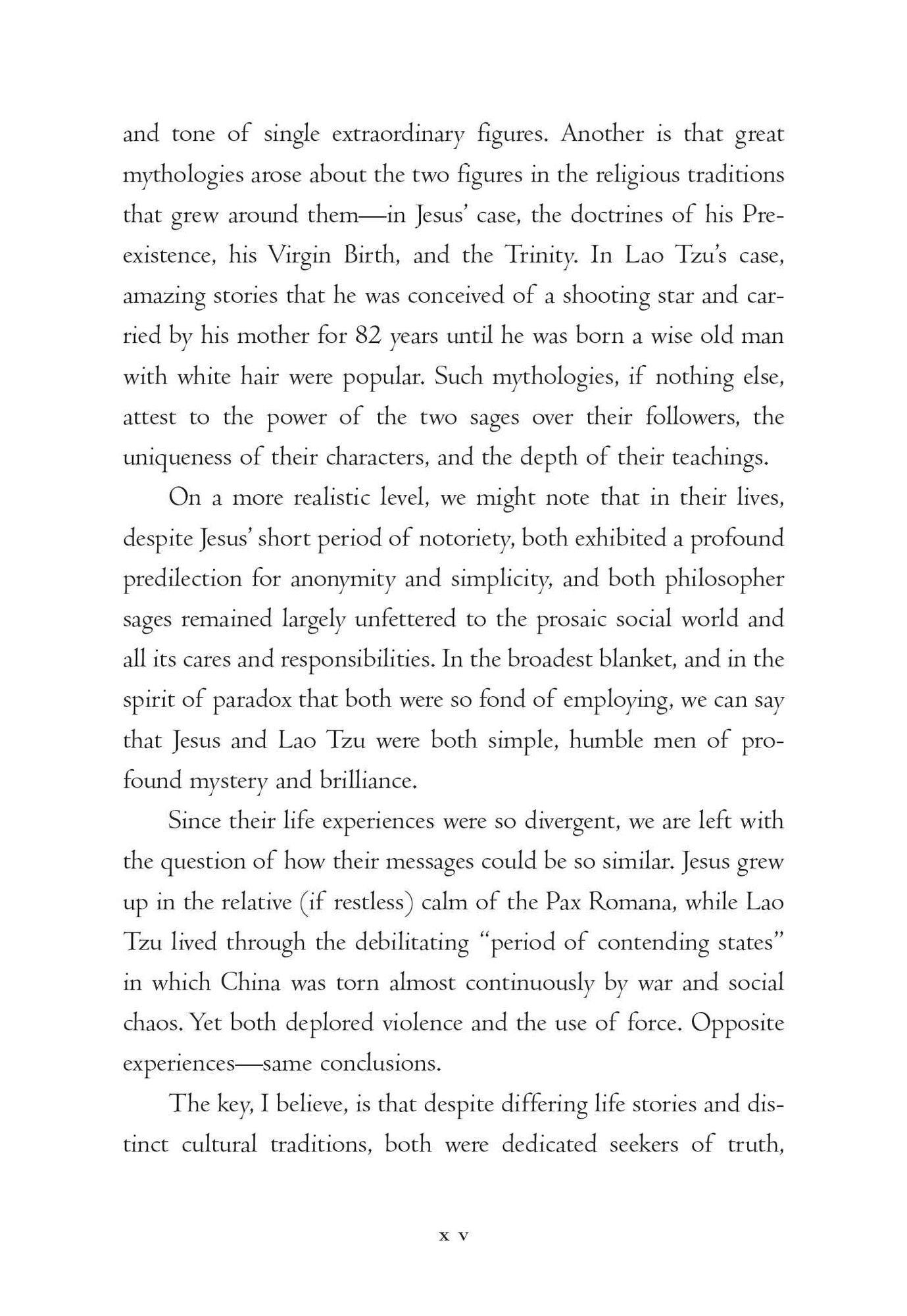 Jesus and Lao Tzu: The Parallel Sayings