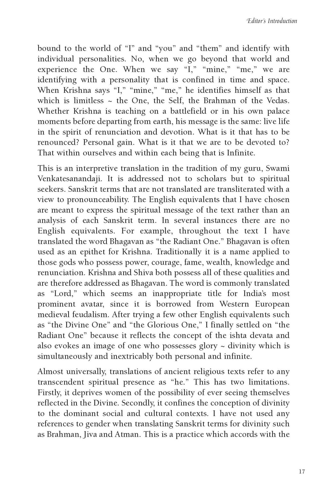 The Uddhava Gita: The Final Teaching of Krishna