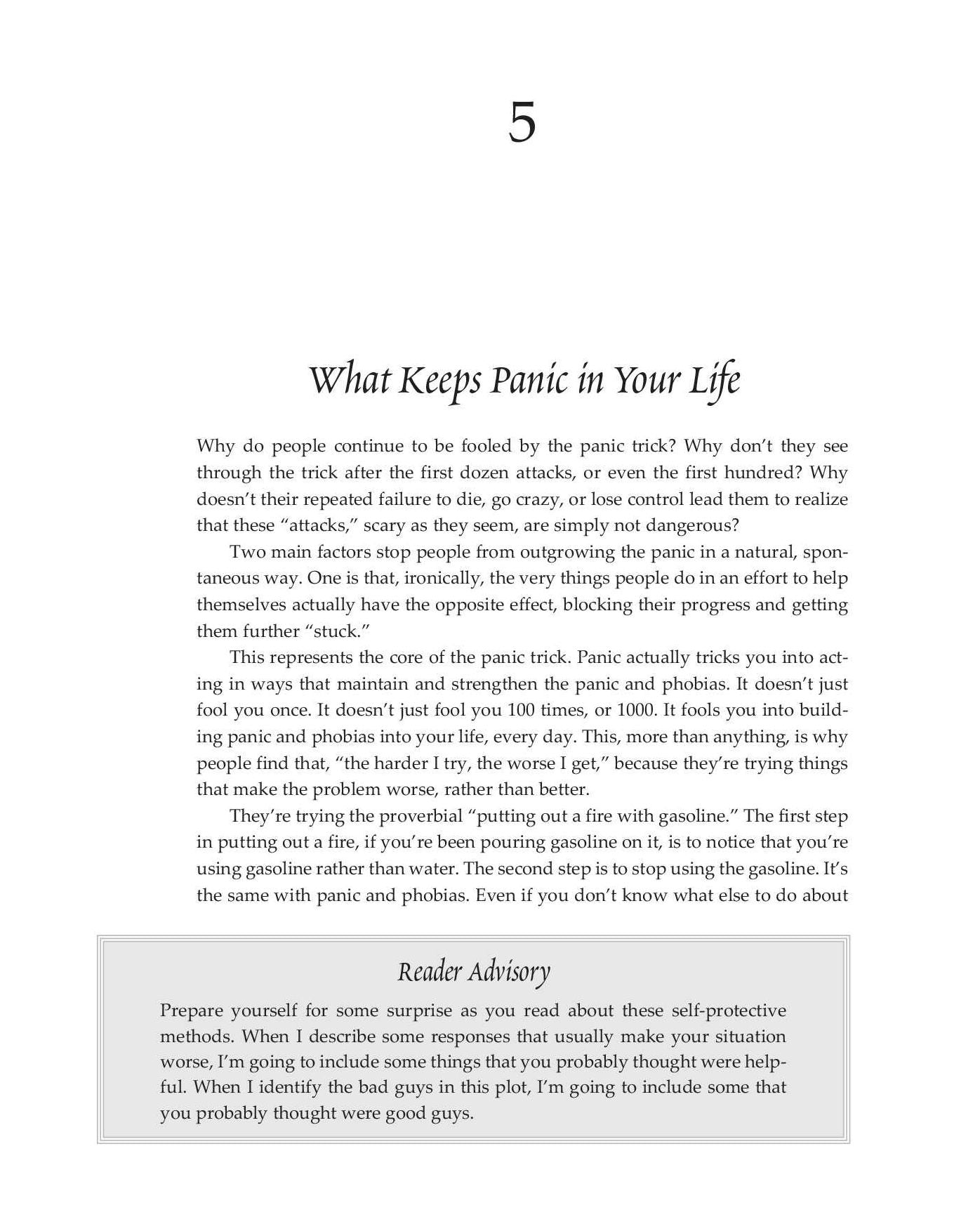 Panic Attacks Workbook: A Guided Program for Beating the Panic Trick