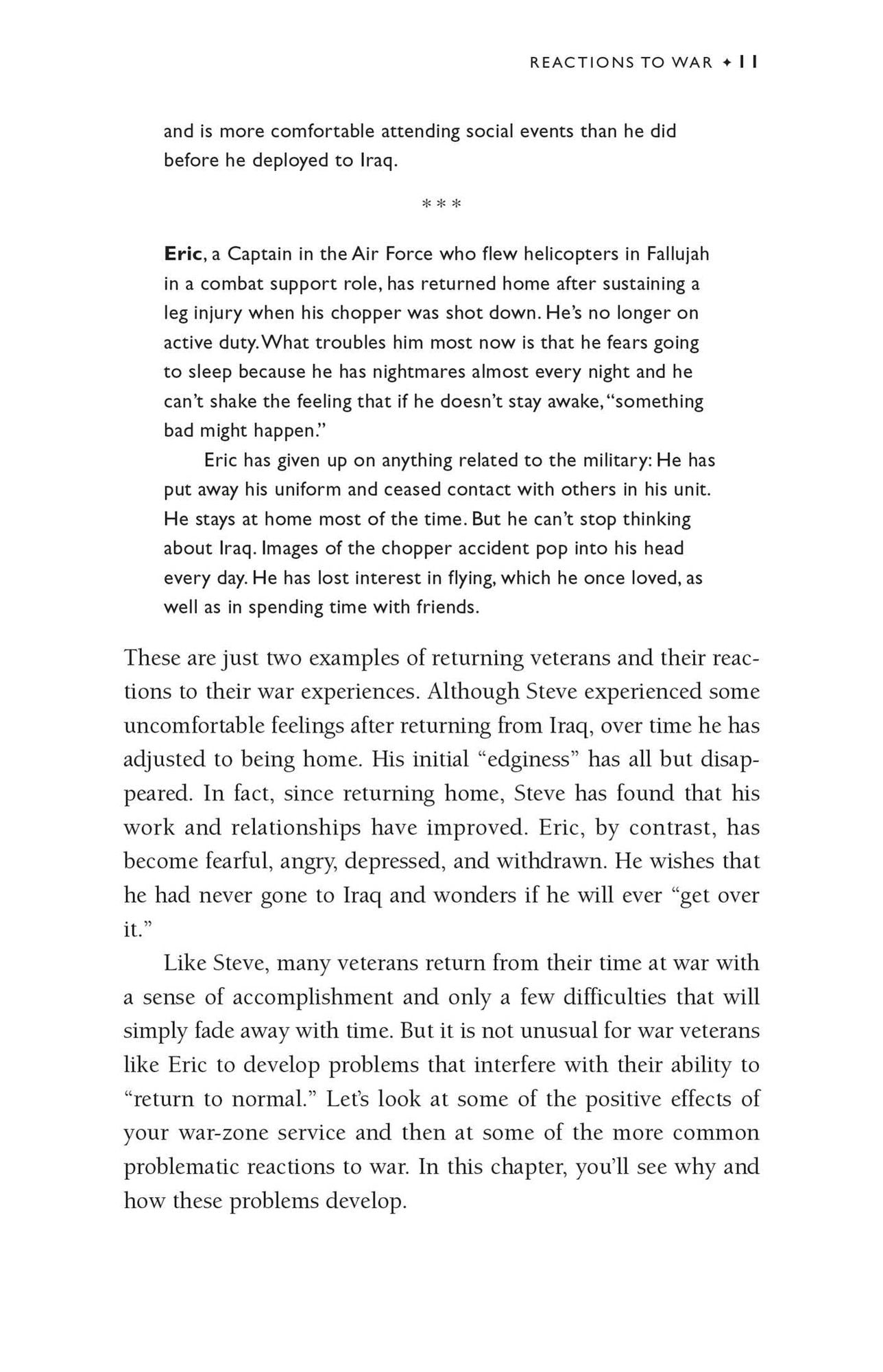 Courage after Fire: Coping Stategies for Returning Soldiers and Their Families