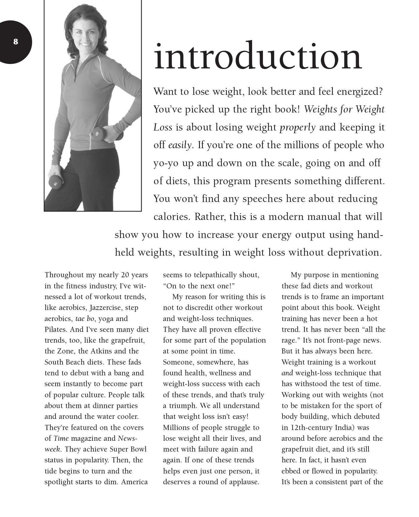Weights for Weight Loss: Fat-Burning and Muscle-Sculpting Exercises with Over 200 Step-by-Step Photos
