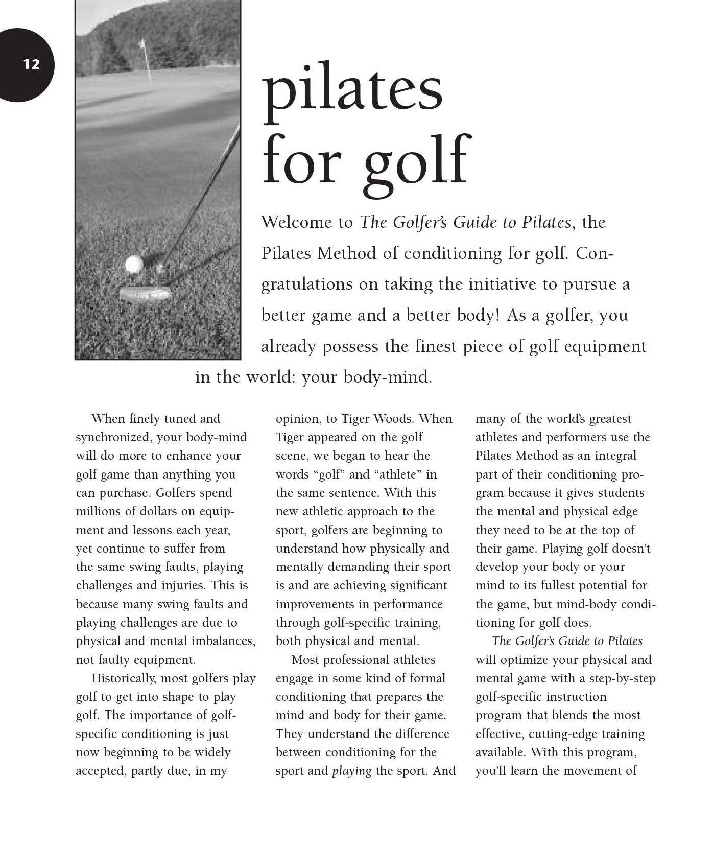 Golfer's Guide to Pilates: Step-by-Step Exercises to Strengthen Your Game