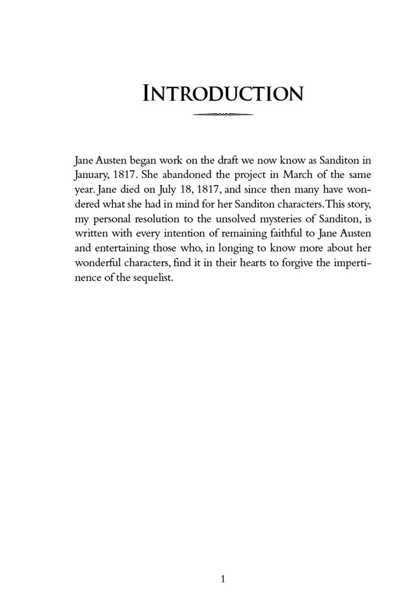 Sanditon: Jane Austen's Unfinished Masterpiece Completed
