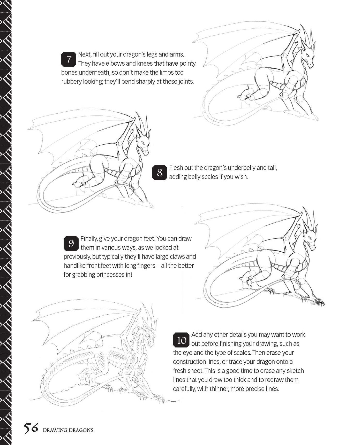Drawing Dragons: Learn How to Create Fantastic Fire-Breathing Dragons