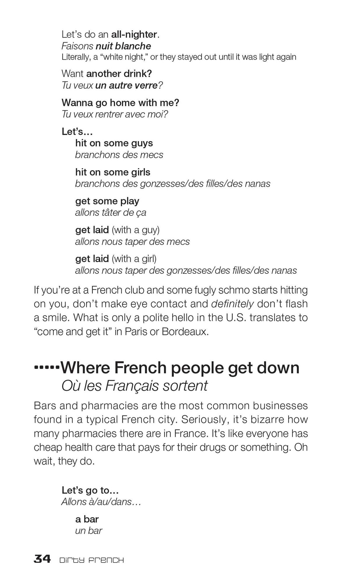 Dirty French: Everyday Slang from What's up? to F*%# Off!