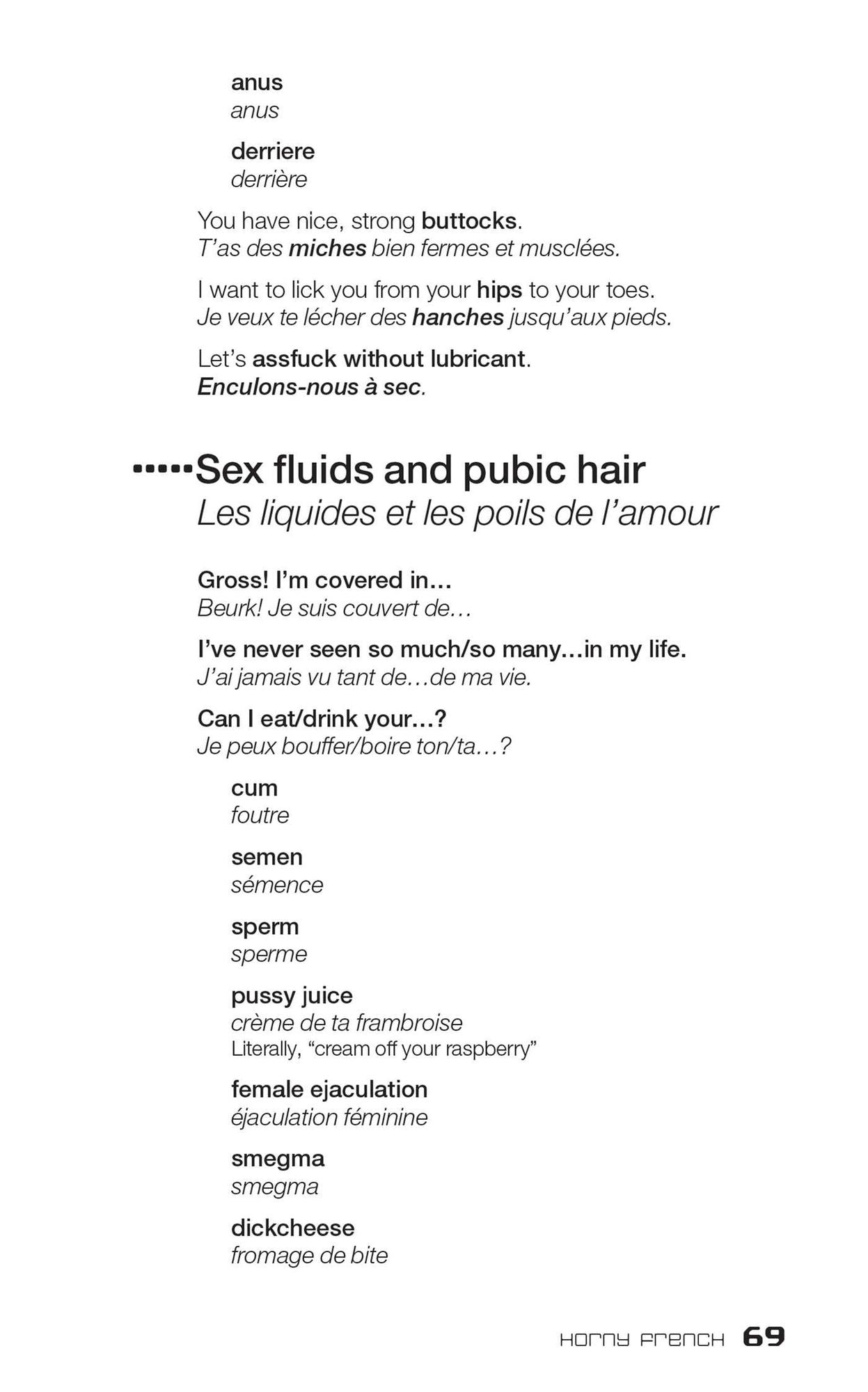 Dirty French: Everyday Slang from What's up? to F*%# Off!