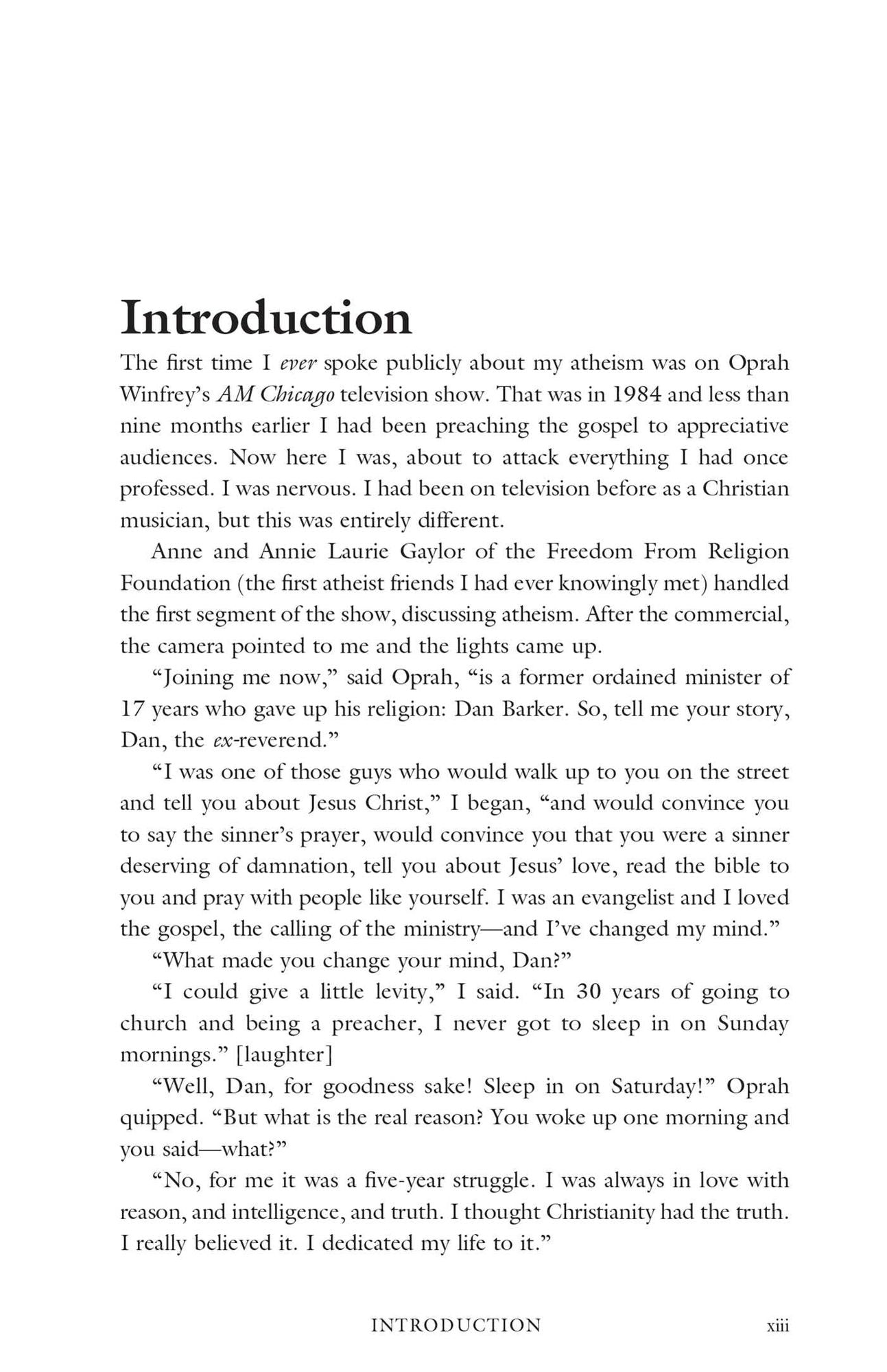 Godless: How an Evangelical Preacher Became One of America's Leading Atheists