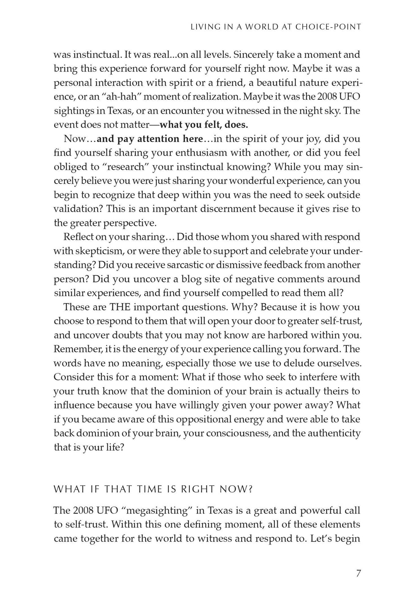 2012 Awakening: Choosing Spiritual Enlightenment Over Armageddon