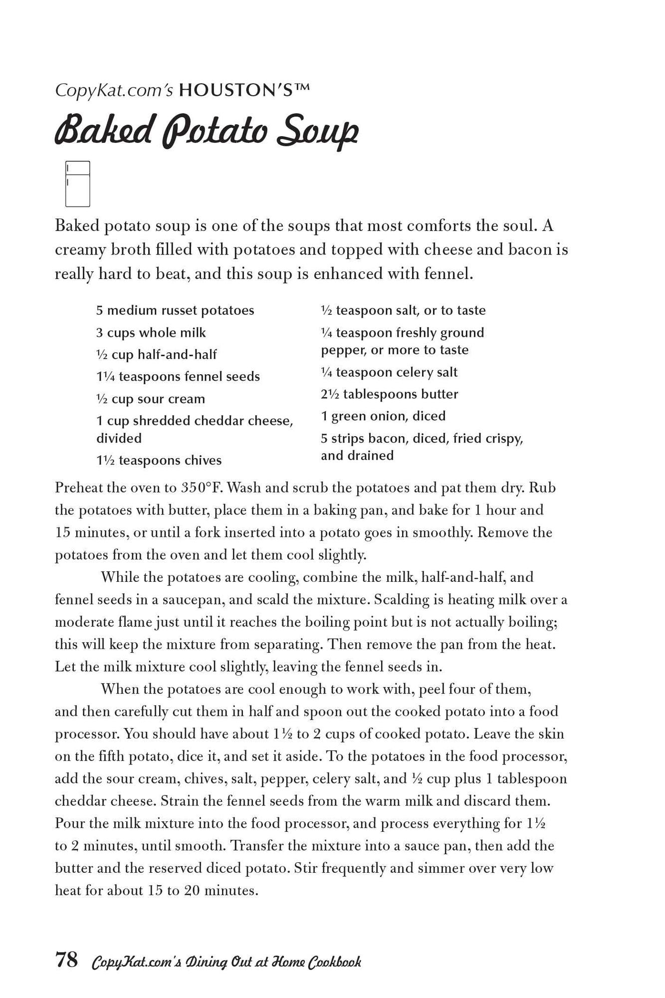 CopyKat.com's Dining Out at Home Cookbook: Recipes for the Most Delicious Dishes from America's Most Popular Restaurants