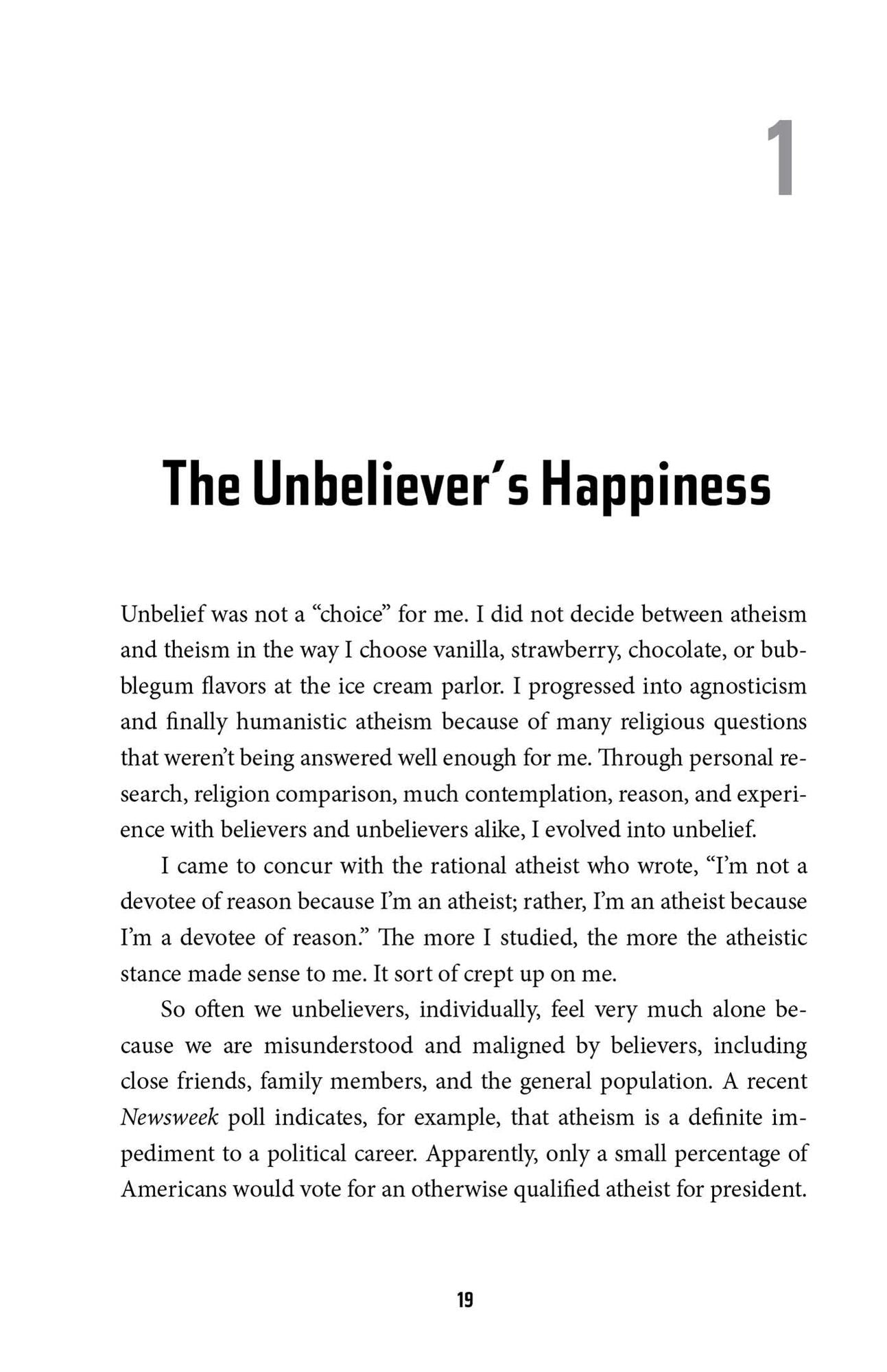 The Homemade Atheist: A Former Evangelical Woman's Freethought Journey to Happiness