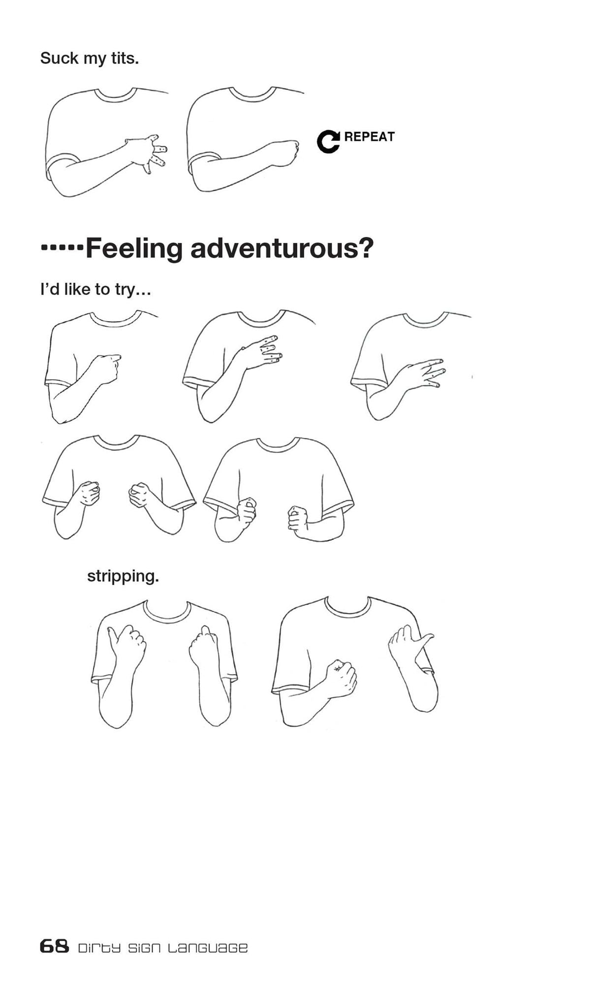 Dirty Sign Language: Everyday Slang from "What's Up?" to "F*%# Off!"