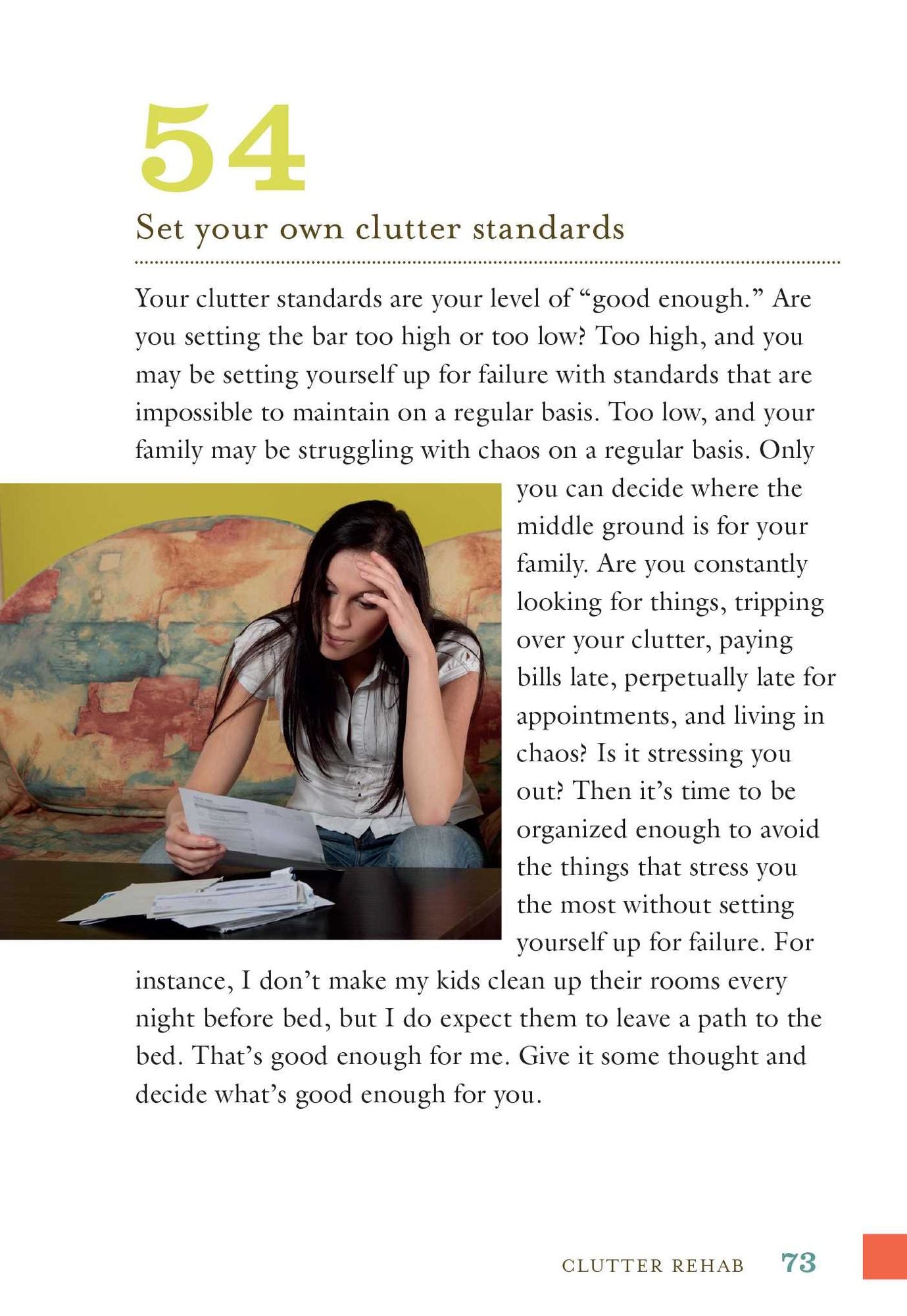 Clutter Rehab: 101 Tips and Tricks to Become an Organization Junkie and Love It!