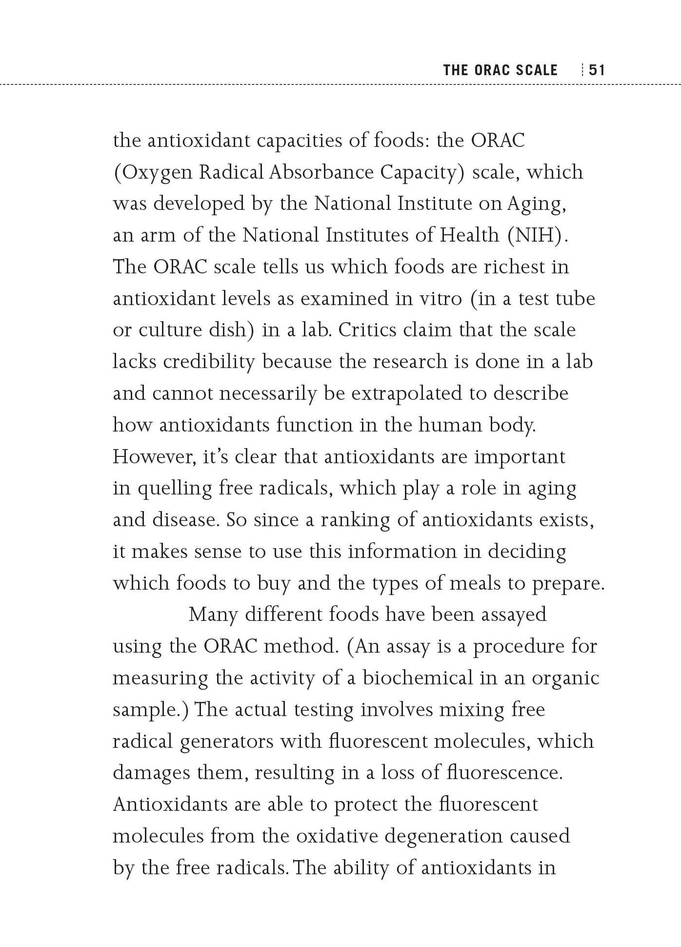 The Antioxidant Counter: A Pocket Guide to the Revolutionary ORAC Scale for Choosing Healthy Foods