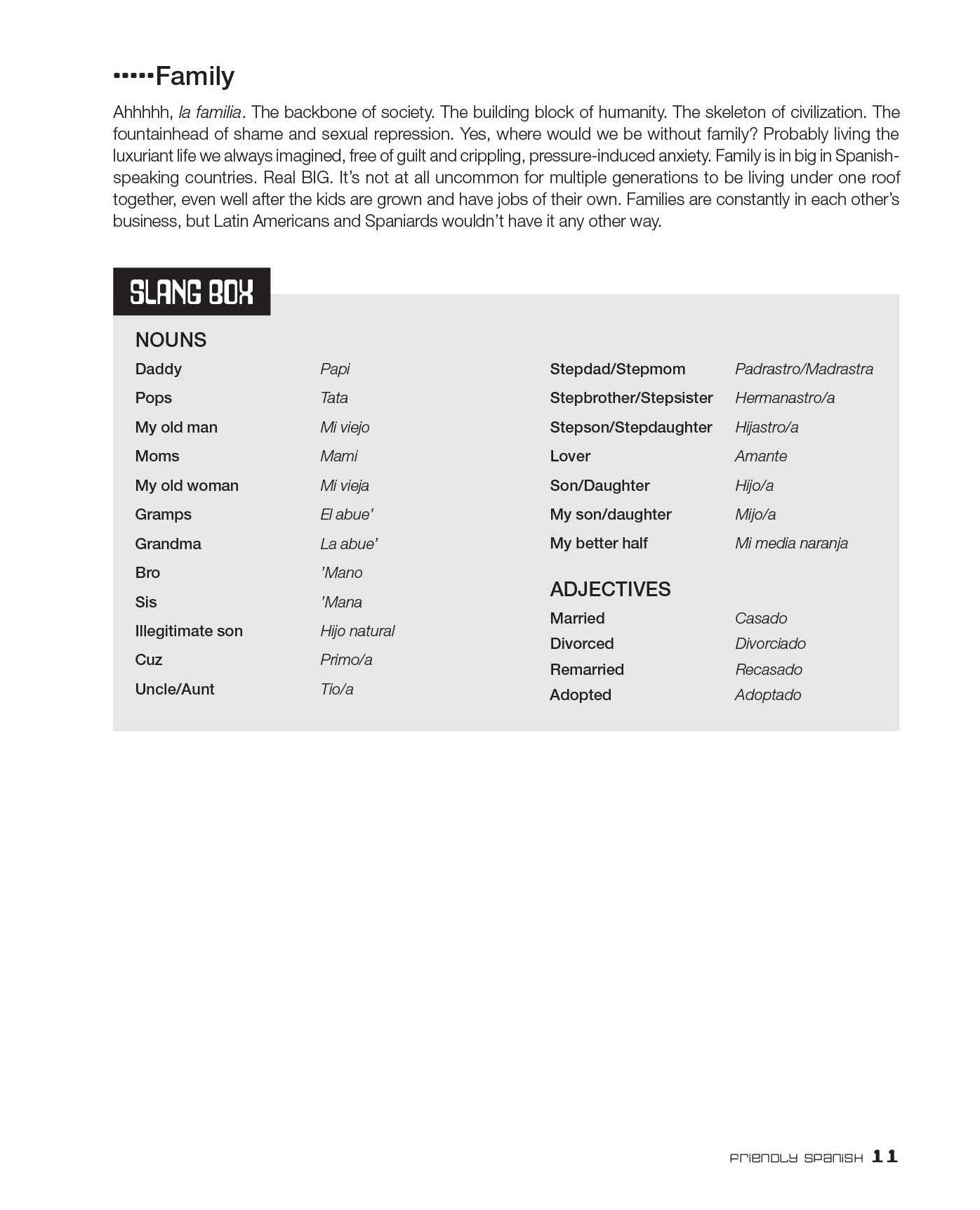 Dirty Spanish Workbook: 200 Fun Exercises Filled with Slang, Sex and Swearing