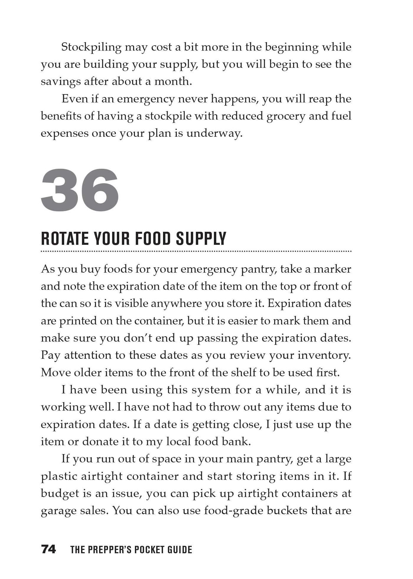 The Prepper's Pocket Guide: 101 Easy Things You Can Do to Ready Your Home for a Disaster