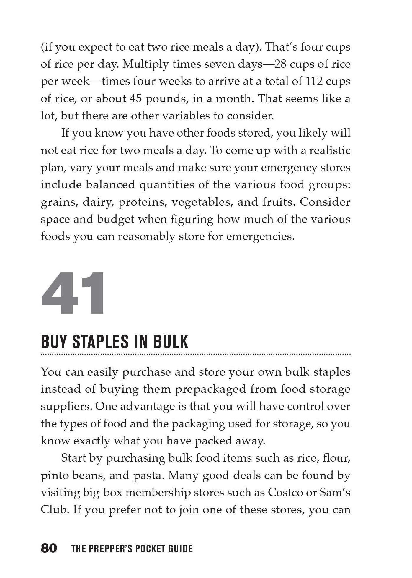 The Prepper's Pocket Guide: 101 Easy Things You Can Do to Ready Your Home for a Disaster