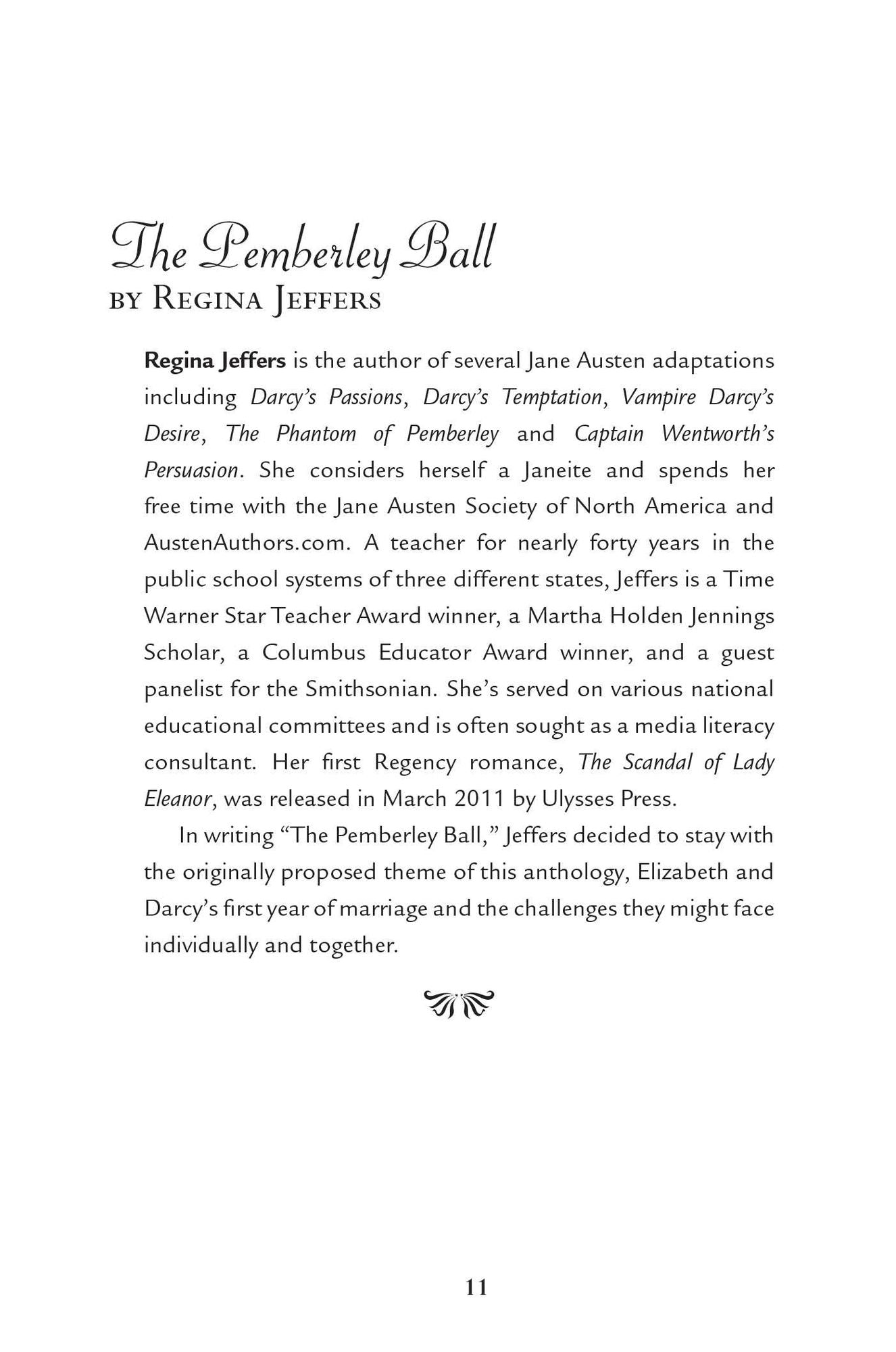 The Road to Pemberley: An Anthology of New Pride and Prejudice Stories