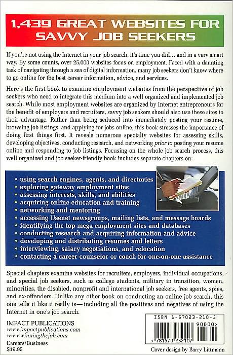 America's Top Internet Job Sites: The Click and Easy Guide to Finding a Job Online