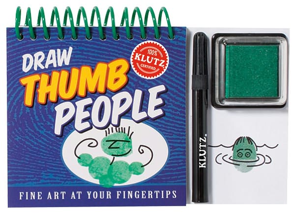 Draw Thumb People: Fine Art at Your Fingertips