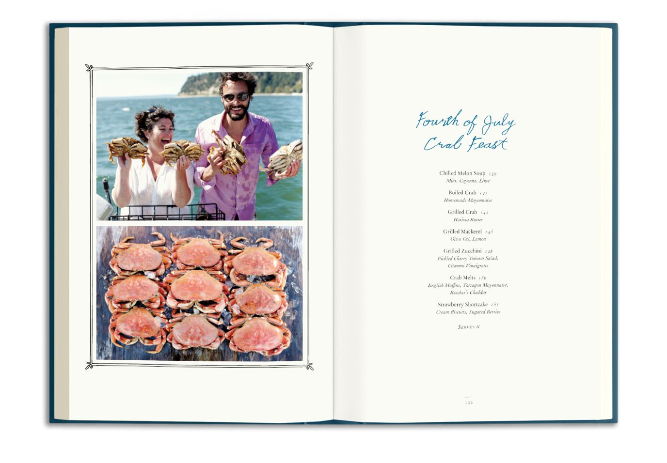 A Boat, a Whale & a Walrus: Menus and Stories