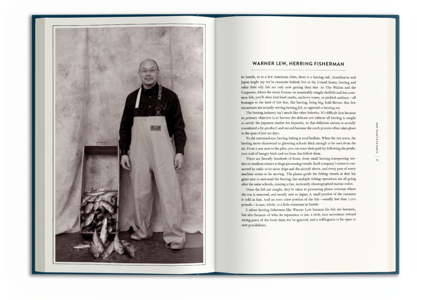 A Boat, a Whale & a Walrus: Menus and Stories