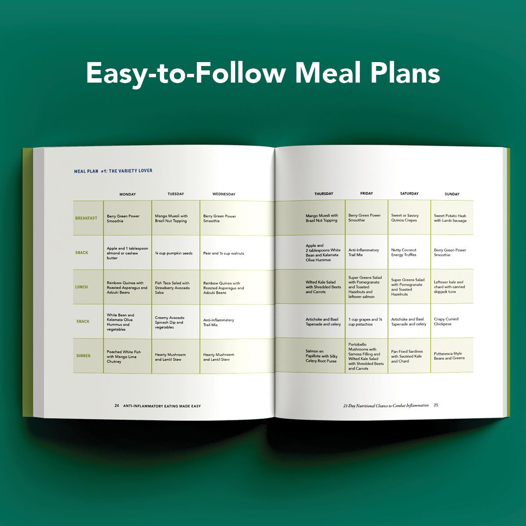 Anti-Inflammatory Eating Made Easy: 75 Recipes and Nutrition Plan