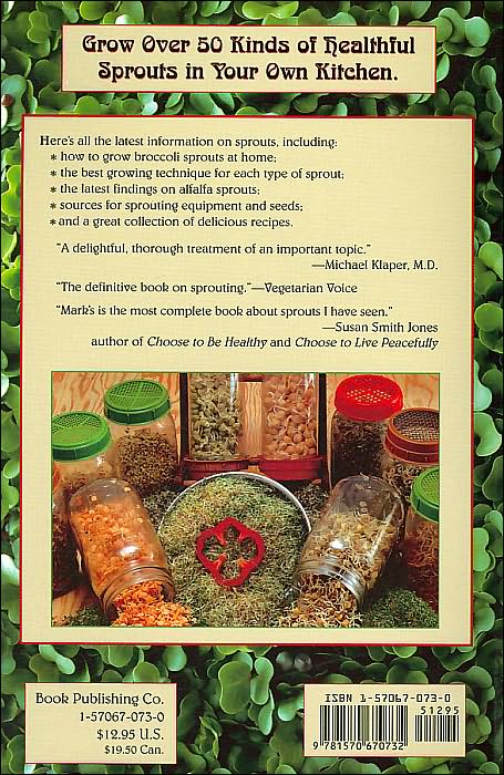 Sprout Garden: Indoor Grower's Guide To Gourmet Sprouts: Includes Broccoli Sprouts