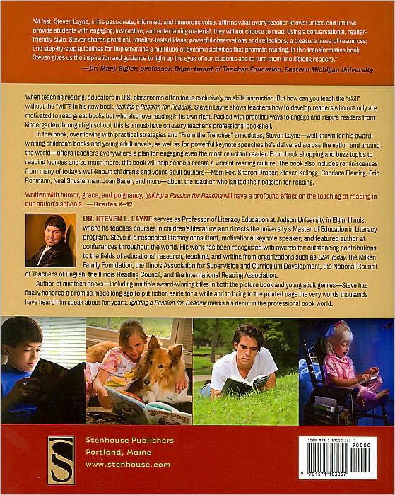 Igniting a Passion for Reading: Successful Strategies for Building Lifetime Readers