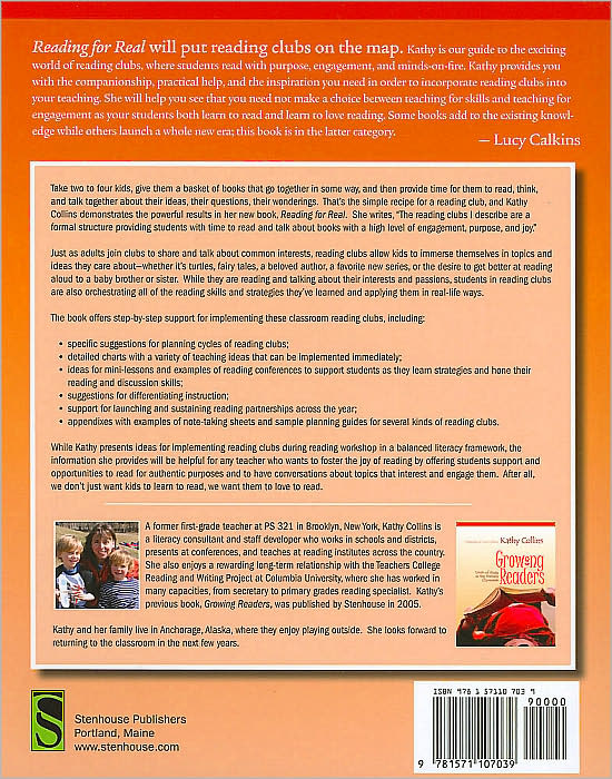 Reading for Real: Teach Students to Read with Power, Intention, and Joy in K-3 Classrooms