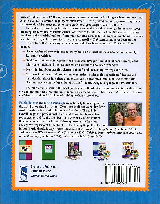Craft Lessons: Teaching Writing K-8